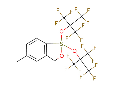 CH3C6H3CH2OS(OC(CF3)3)2