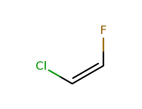 Molecular Structure of 2268-31-7 ((Z)-1-Fluoro-2-chloroethene)
