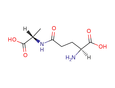 Molecular Structure of 5875-41-2 (H-GAMMA-GLU-ALA-OH)