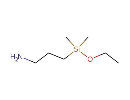 Molecular Structure of 18306-79-1 (3-AMINOPROPYLDIMETHYLETHOXYSILANE)
