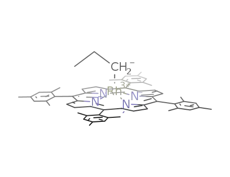 propyl(5,10,15,20-tetramesitylporphyrinato)rhodium(III)