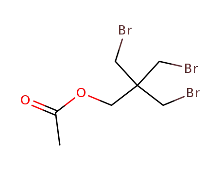 Molecular Structure of 3580-97-0 (3-broMo-2,2-bis(broMoMethyl)propyl acetate)