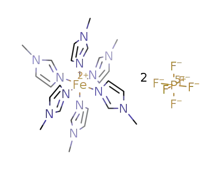 hexakis(1-methylimidazole)iron(II) hexafluorophosphate