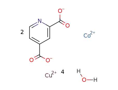 [CuCo(pyridine-2,4-dicarboxylate)2(H2O)4]