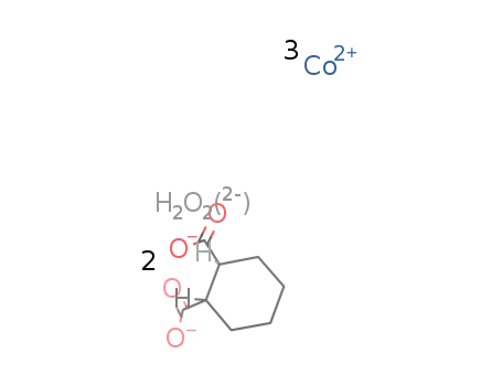 Co3(μ3-hydroxy)(trans-1,2-cyclohexane-dicarboxylate)2