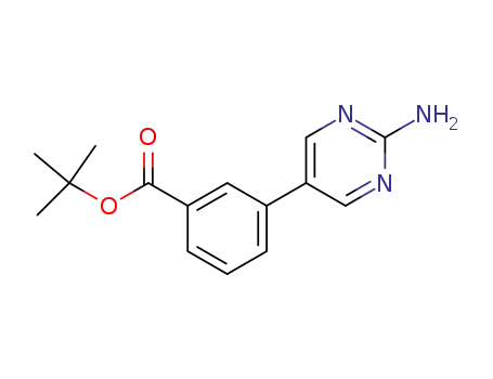 tert-butyl 3-(2-aminopyrimidin-5-yl)benzoate