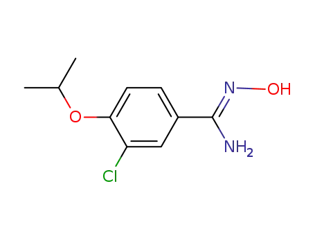 (Z)-3-chloro-N'-hydroxy-4-isopropoxybenzimidamide