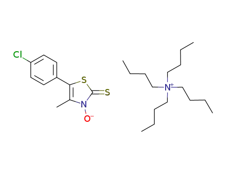 C10H7ClNOS2(1-)*C16H36N(1+)