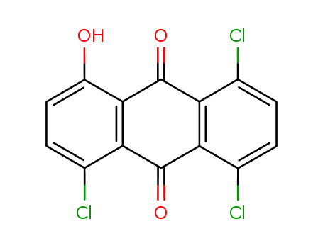 9,10-Anthracenedione, 1,4,5-trichloro-8-hydroxy-