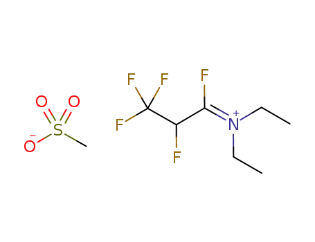 N,N-diethyl-1,2,3,3,3-pentafluoropropylimidium methanesulfonate