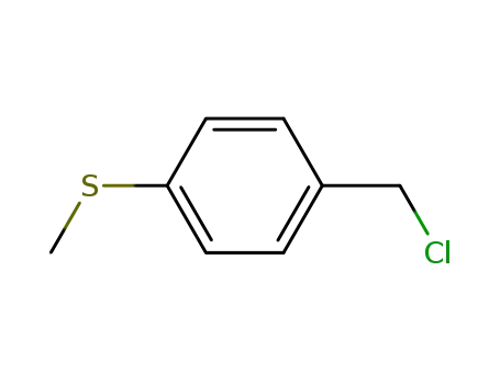 Molecular Structure of 874-87-3 (4-(METHYLTHIO)BENZYL CHLORIDE)