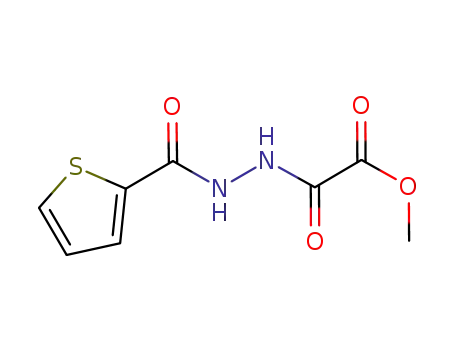 methyl 2-oxo-2-(thiophen-2-ylformohydrazido)acetate