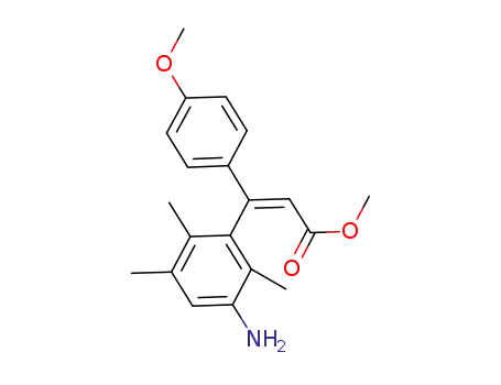 (Z)-methyl 3-(3-amino-2,5,6-trimethylphenyl)-3-(4-methoxyphenyl)acrylate