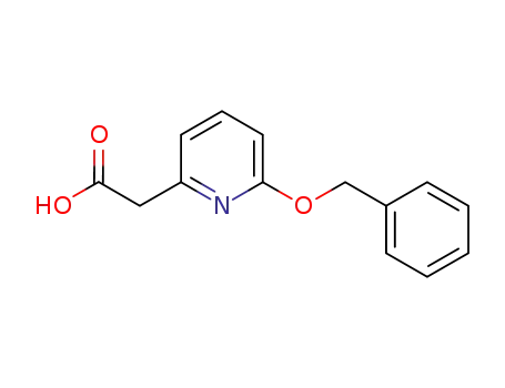 (6-benzyloxy-2-pyridyl)acetic acid