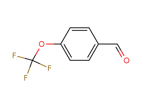 Molecular Structure of 659-28-9 (4-(Trifluoromethoxy)benzaldehyde)