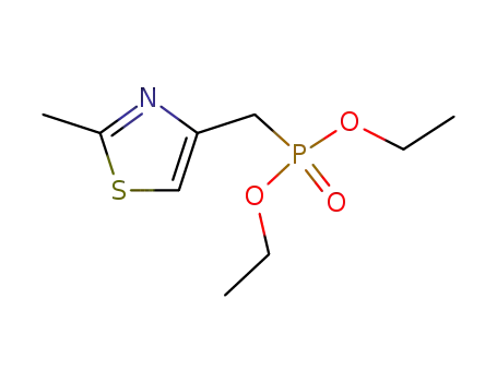 Molecular Structure of 63928-37-0 (DIETHYL 2-METHYLTHIAZOLE-4-METHYLPHOSPHONATE)