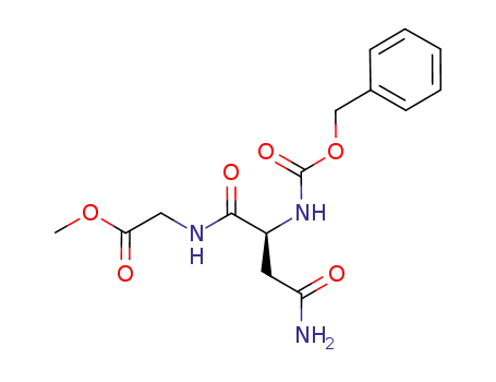 N2-(carboxybenzyl)-L-asparaginylglycine methyl ester