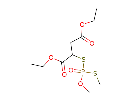 Butanedioic acid,2-[[methoxy(methylthio)phosphinyl]thio]-, 1,4-diethyl ester                                                                                                                            