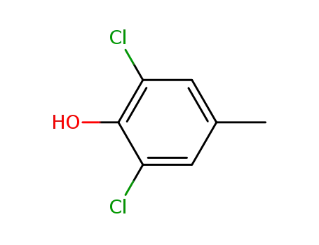 Molecular Structure of 2432-12-4 (2,6-Dichloro-4-methylphenol)