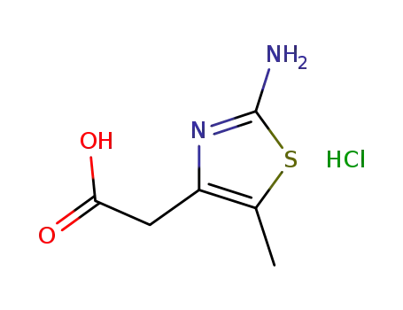 (2-amino-5-methylthiazol-4-yl)acetic acid hydrochloride