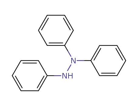 Molecular Structure of 606-88-2 (1,1,2-triphenylhydrazine)