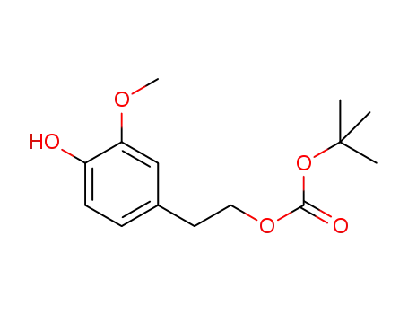 tert-butyl 4-(2-hydroxyethyl)-2-methoxyphenyl carbonate