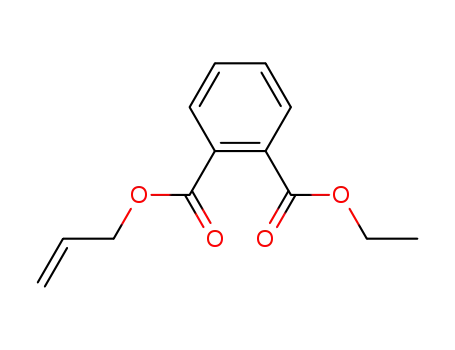 Molecular Structure of 33672-94-5 (Phthalic acid, allyl ethyl ester)