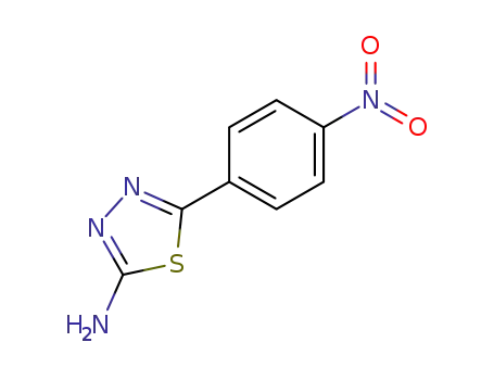 1,3,4-Thiadiazol-2-amine,5-(4-nitrophenyl)-                                                                                                                                                             