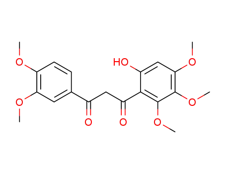 2-Hydroxy-4,5,6,3',4'-pentamethoxydibenzoylmethane