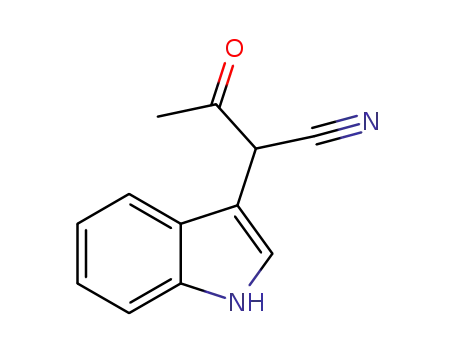 2-(1H-indol-3-yl)-3-oxobutanenitrile