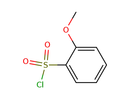 Molecular Structure of 10130-87-7 (2-Methoxybenzenesulfonyl chloride)