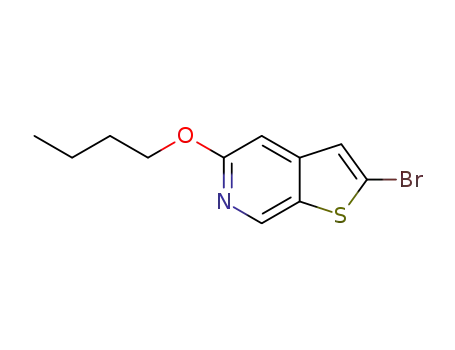 2-bromo-5-n-butoxythieno[2,3-c]pyridine