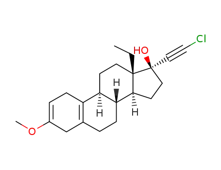 17α-chloroethynyl-13-ethyl-3-methoxygona-2,5(10)-dien-17β-ol