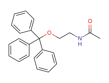 N-(2-(trityloxy)ethyl)acetamide