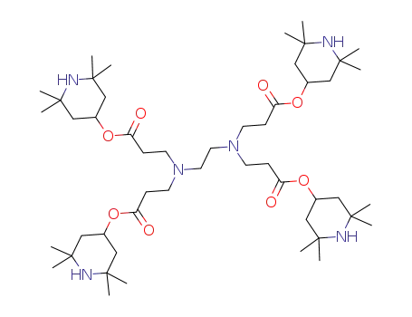 tetrakis(2,2,6,6-tetramethylpiperidin-4-yl) 3,3',3'',3'''-(ethane-1,2-diylbis(azanetriyl))tetrapropanoate