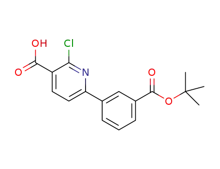 6-(3-(tert-butoxycarbonyl)phenyl)-2-chloronicotinic acid