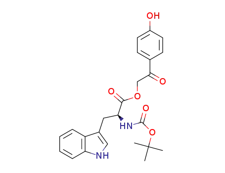 N-tBOC-L-tryptophan 4-hydroxyphenacyl ester