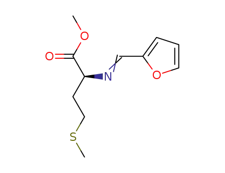(S)-2-(2-furylmethylideneamino)-4-methylsulfanylbutyric acid methyl ester