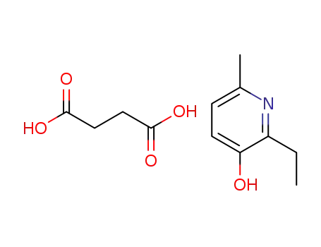 bis(2-ethyl-3-hydroxy-6-methylpyridinium) succinate