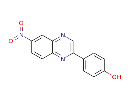 4-(6-nitroquinoxalin-2-yl)phenol