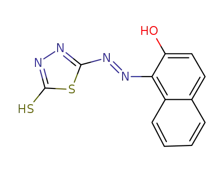 (E)-1-((1,3,4-thiadiazol-2-yl)diazenyl)naphthalen-2-ol