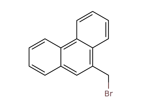Molecular Structure of 24471-57-6 (9-(bromomethyl)phenanthrene)