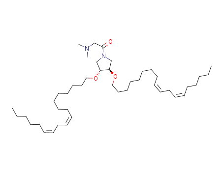 (3R,4R)-1-(2-(dimethylamino)acetyl)-3,4-bis((9Z,12Z)-octadec-9,12-dienyloxy)pyrrolidine