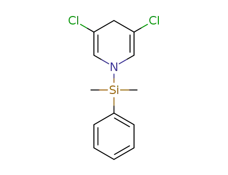 3,5-dichloro-1-[dimethyl(phenyl)silyl]-1,4-dihydropyridine