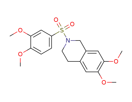 2-(3,4-dimethoxybenzenesulfonyl)-6,7-dimethoxy-1,2,3,4-tetrahydroisoquinoline