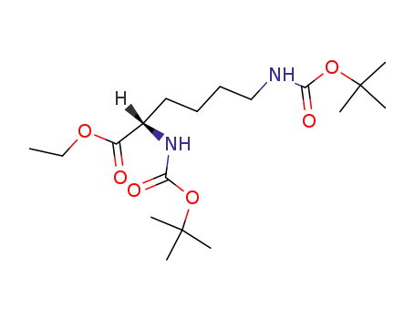 Nα,Nε-Di-tert.-butyloxycarbonyl-L-lysin-ethylester
