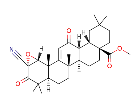 methyl 2β-cyano-3,12-dioxo-1,2-epoxyolean-9(11)-en-28-oate