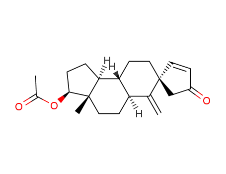 3-Oxo-17β-acetoxy-Δ1:10.19-1(10->5)-abeo-5α-androstadien
