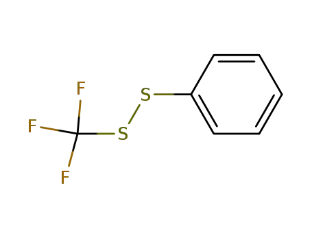 Molecular Structure of 1643-70-5 (Disulfide, phenyl trifluoromethyl)
