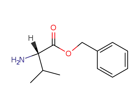 Molecular Structure of 21760-98-5 (L-VALINE BENZYL ESTER)